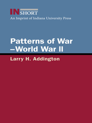 cover image of Patterns of War—World War II